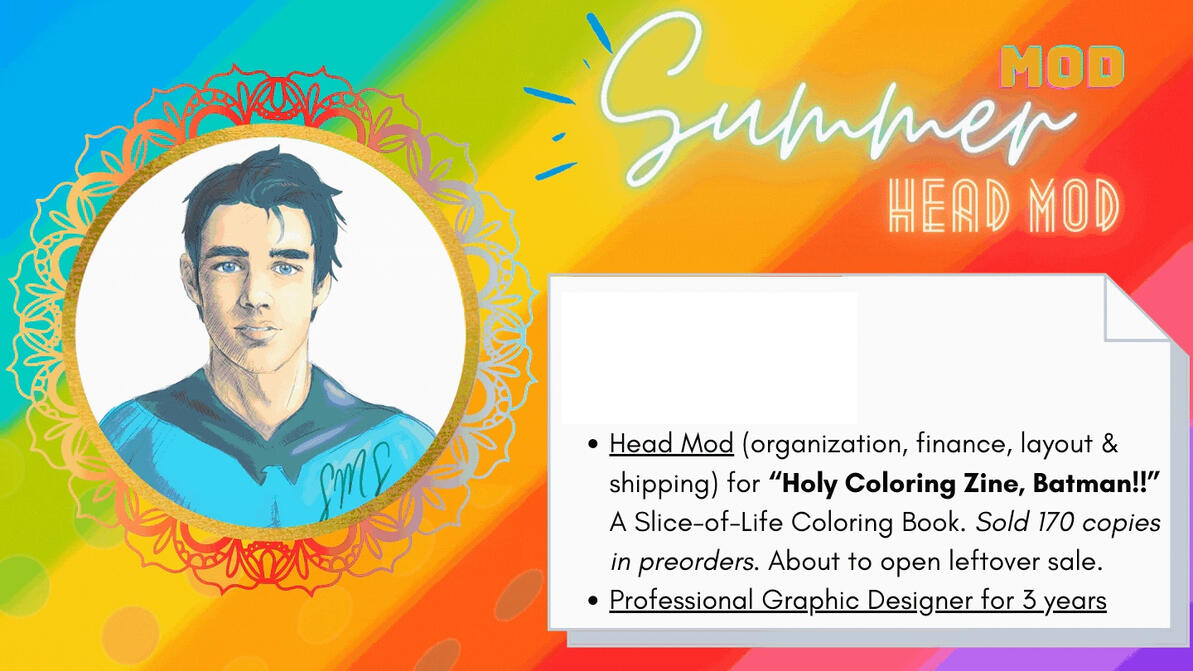 Summer: Head Mod (Layout &amp; Organization) Social Media- @cursed-angelic-art